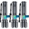 Rechargeable Flashlights High Lumens - 2000 Lumens Long Beam Super