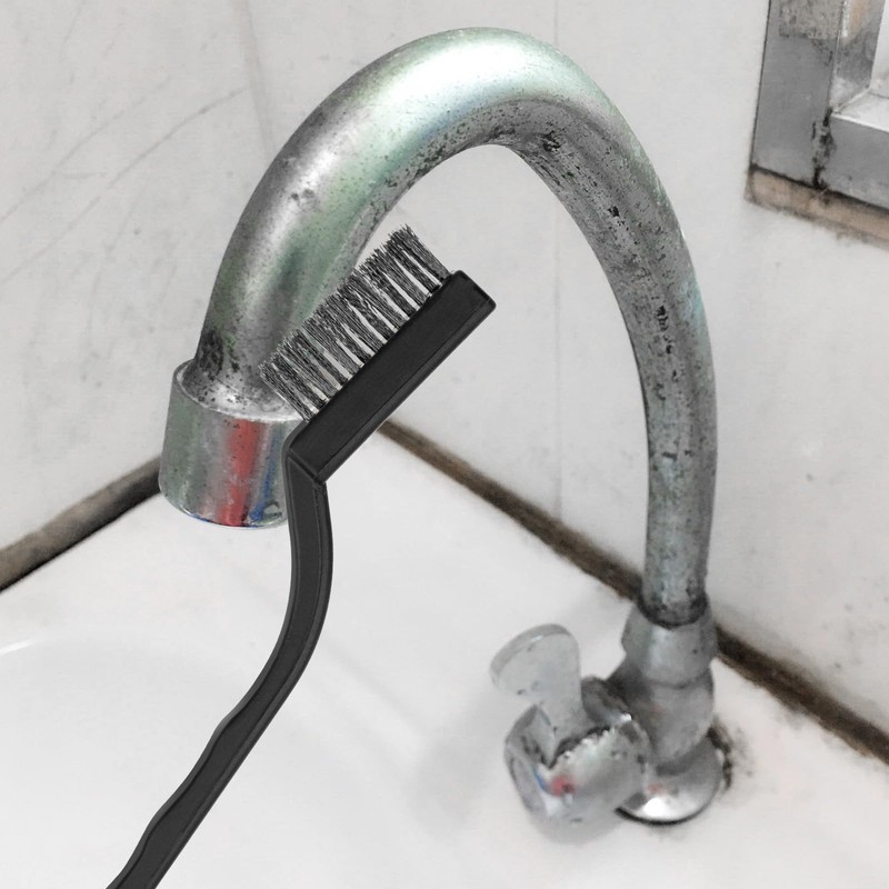 Fsfsdg 15 Pcs Mini Stainless Steel Wire Brush Set for