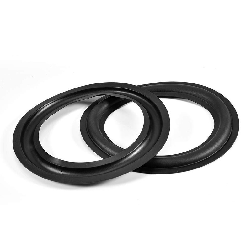 Speaker Rubber Edge, Pack of 2 6 Inch/156 mm Perforated