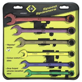C.K T4345/6ST Speed Combination Spanner Set
