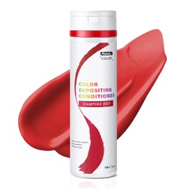 IIIMEIDU Color Depositing Conditioner, 7-Oz Semi-permanent Hair Conditioner Color Refresher for Bondfix Bond Rebuilder, Viral and Gem Lites, Pairs with Colorwash, Prevent Fading (Vampire Red)