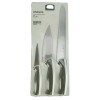 Ikea ÄNDLIG 3 Piece Knife Set Stainless Steel Gray &