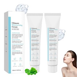 2PC Crema hidratante definitiva con frmula juvenil, crema hidratante con frmula juvenil, crema hidratante vegana para el cuidado de la piel