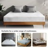 Wanyint Queen Sheet Set Breathable Soft Bedding Sheet Set 3