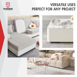 TCHOSUZ 1.5 inch / 4cm Metal Furniture Legs, Pack of 4 Black Iron Sofa Legs Modern Replacement Feet for Home DIY Projects Sofa Couch Coffee Table Cupboard Ottoman TV Stand Laptop Desk