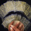 IDDFEVE 30 Sheets Moon Star Nail Art Stickers - Minimalism