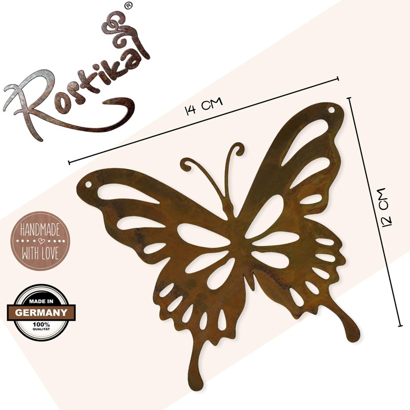 Rostikal Decorative Butterfly 14 x 12 Hanging Decoration Window Garden