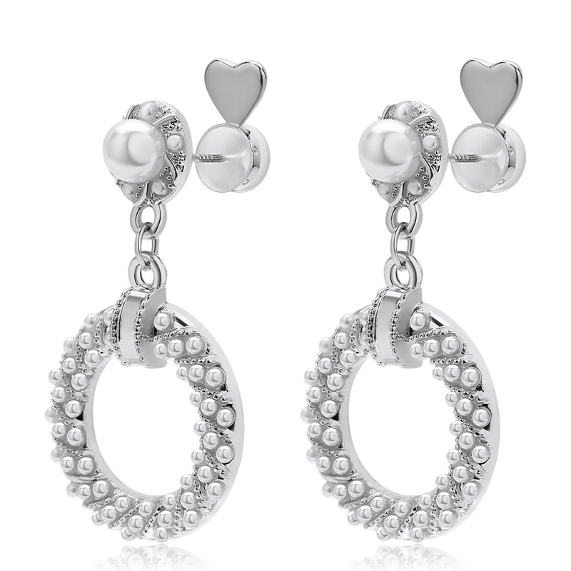 Kerryjewl Rubber Earring Backs for Droopy Ears,Silicone Earring Lifter for