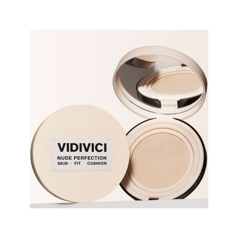 VIDIVICI Nude Perfection Skin Fit Cushion 15g*2ea, Shade:19NC Light