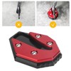 Motorcycle Kickstand Pad Enlarger Plate Anti Sinking Foot Widening Stand