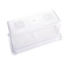 Vogue Polycarbonate Plastic 1/3 Gastronorm Container 150 mm Deep, Clear,