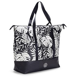 Volkswagen 1H4087317A Beach Bag Black / White with VW Logo