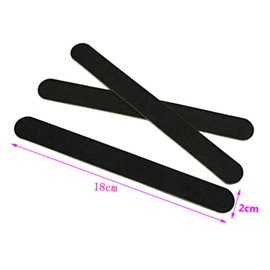 PACKOVE 40Pcs Colorful Wooden Nail File Nail Buffer Polishing Tool for Manicure Lightweight and Washable for Easy Use Random Colors Random Color