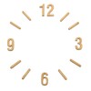 PATIKIL Wooden Clock Numbers Kit, 0.98inch Self Adhesive Clock Numbers