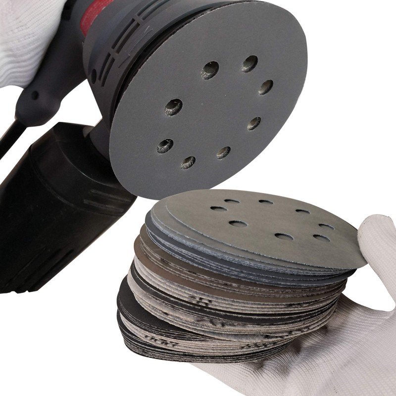 Aewio Heavy Duty Sandpaper #400 - #7000 Round 8-Hole Sandpaper