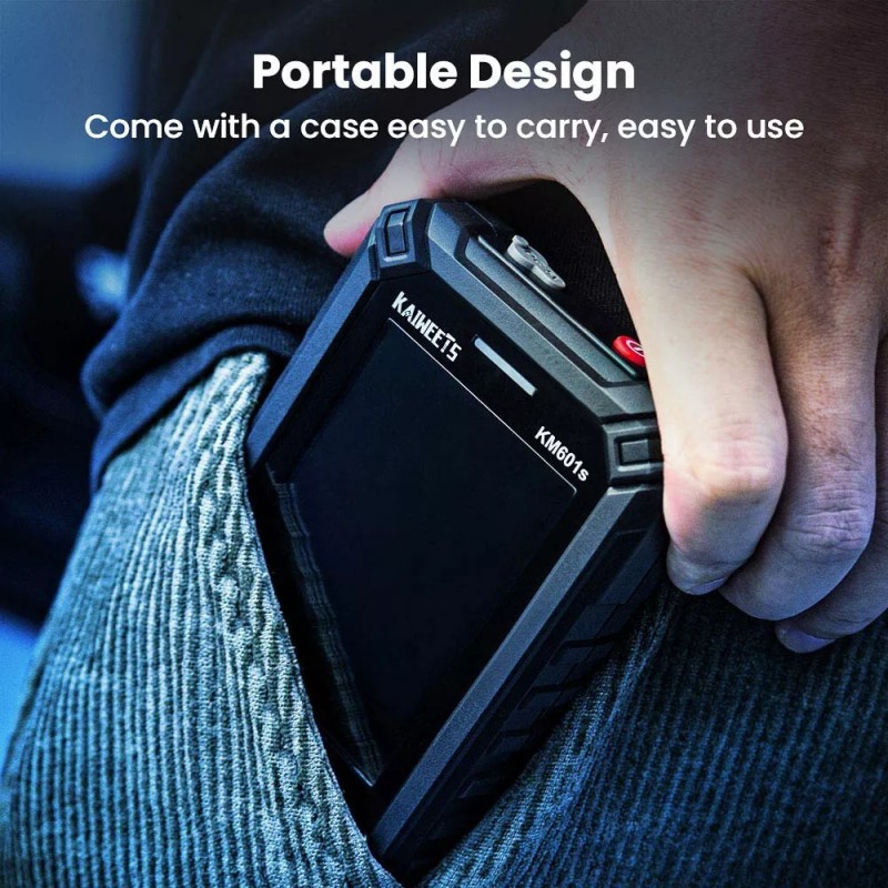 KAIWEETS KM601S Digital Multimeter 10000 Count 10A True-RMS Meter Rechargeable