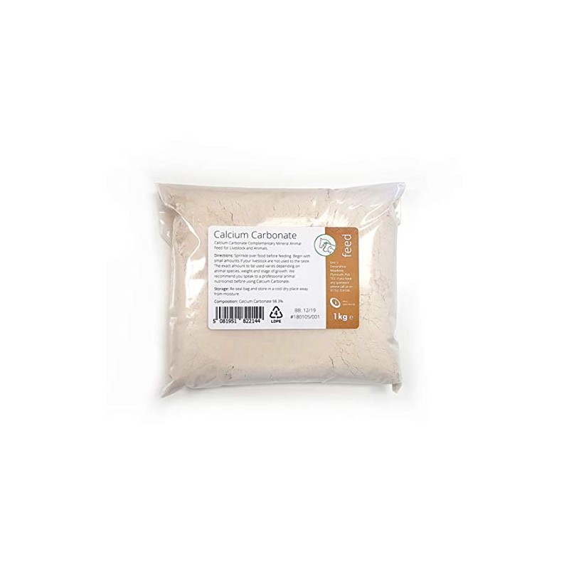 Intralabs - Calcium Carbonate - Ultra Fine Chalk Powder 1kg