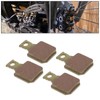 eMagTech 4 Pairs Bicycle Disc Brake Pads Compatible with Magura