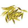 50Pcs 2.4in Arrows Vanes DIY Spiral Feather Wing Competitive Bow