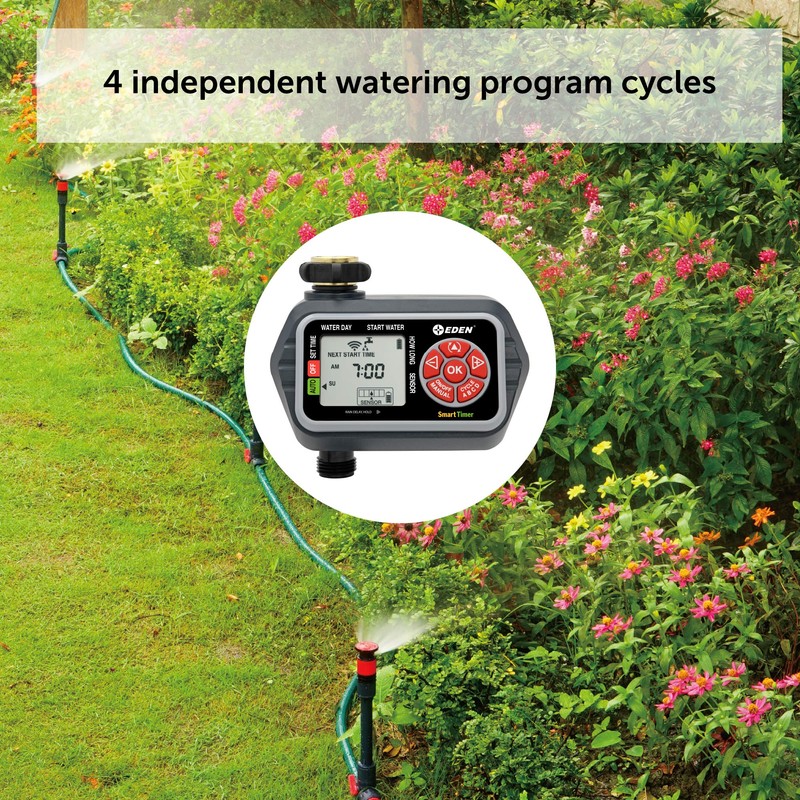 Eden 93411 1-Zone Digital Water Timer with LCD Display -