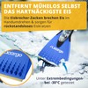 LICARGO Eiskratzer mit Messingklinge [Made in Germany] - kratzt schnell