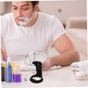 FOMIYES 2pcs Compact Shaving Brush Stand Razor Holder Shaving Tool