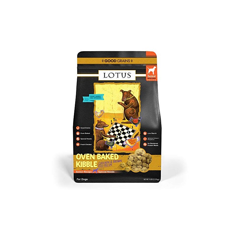 Lotus Dry Senior Dog Food, 5 Lb