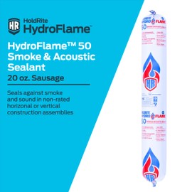 HoldRite HydroFlame 50 Smoke and Acoustic Sealant, 20.2 Ounces, HF50-20S