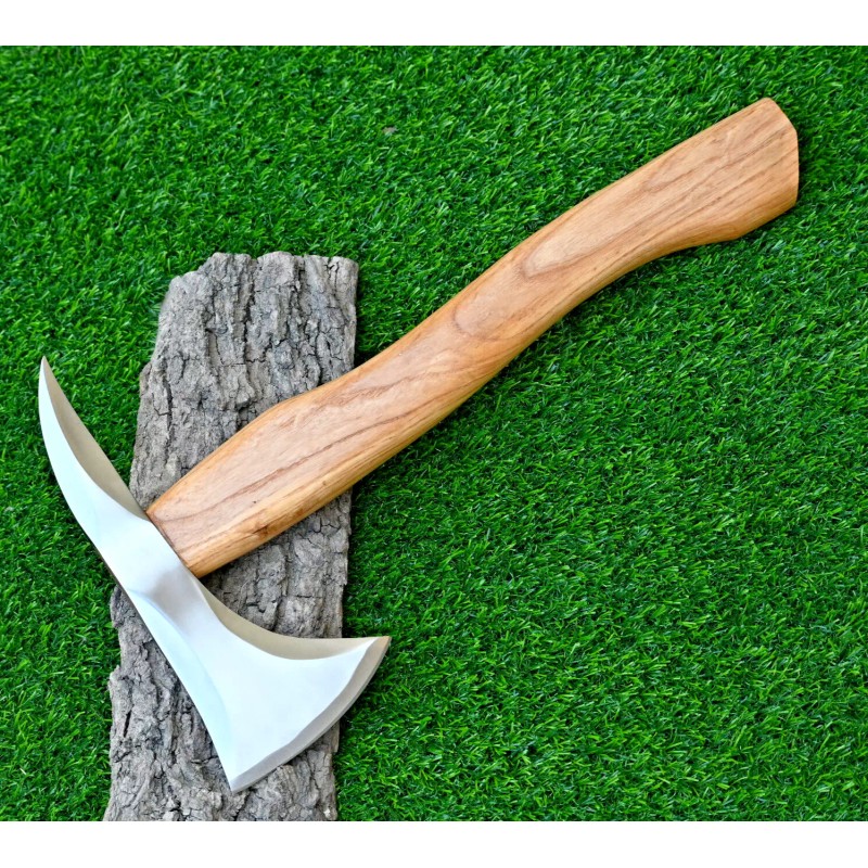 HANDMADE Custom Handmade High Carbon Steel TOMAHAWK HATCHET AXE INTEGRAL
