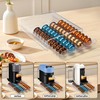 ZhiYo-Life Clear Coffee Pod Organizer for Nespresso Vertuo, Double Sided