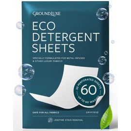 GroundLuxe Eco Detergent Sheets