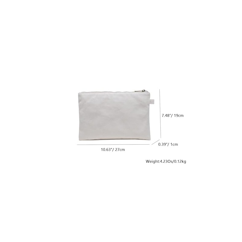 Bolsa de almacenamiento con cierre simple y elegante para mujer,