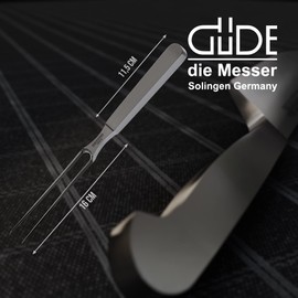 Fleischgabel Serie Kappa massiv Ganzstahl Länge: 16cm von Güde