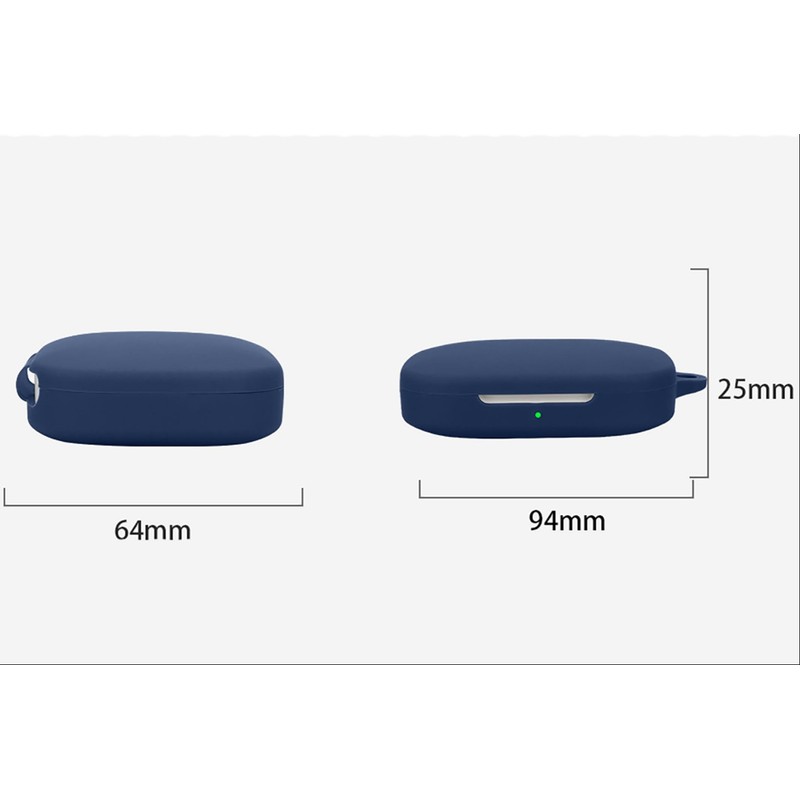 GIOPUEY Hülle Kompatibel mit Honor Earbuds Open, Silikon Stoßfeste Schutzhülle,