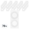Jieum& Men's Nipple Band Patch White 2p, 78 pieces / 지음앤 남성용 니플밴드 패치 화이트 2p, 78개