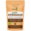 Natures Root Organic Astragalus Root Powder - 500g Herbal Supplement