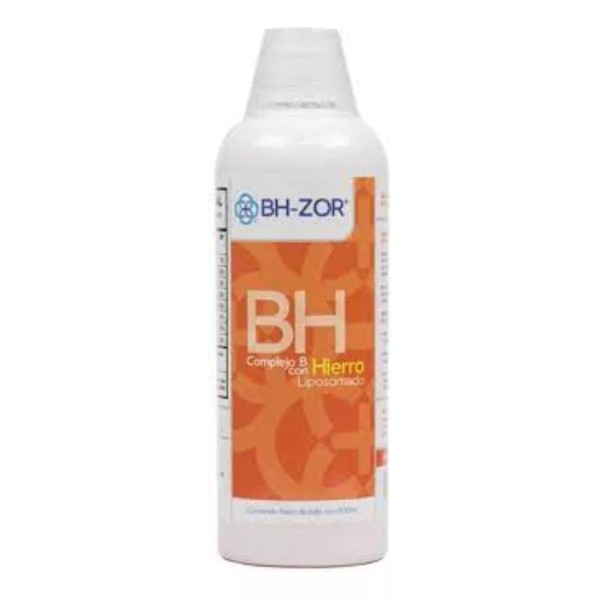 BH-ZOR Complejo B C/hierro Liposomado 500 Ml