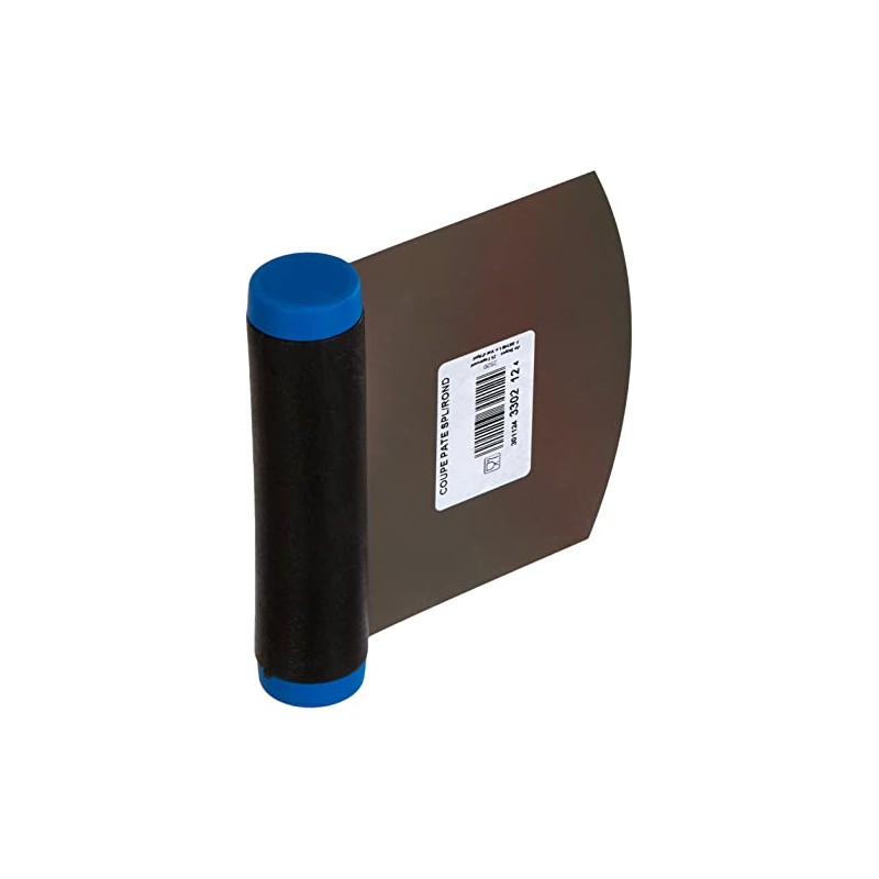 De Buyer Dough Scraper, Biegsamer Teigschaber abgerundet, Stahl