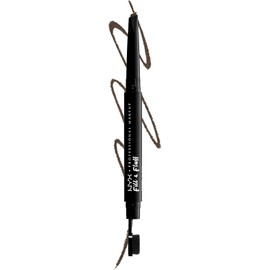 NYX Professional Makeup, Fill & Fluff, Lápiz para Cejas, Tono Ash Brown