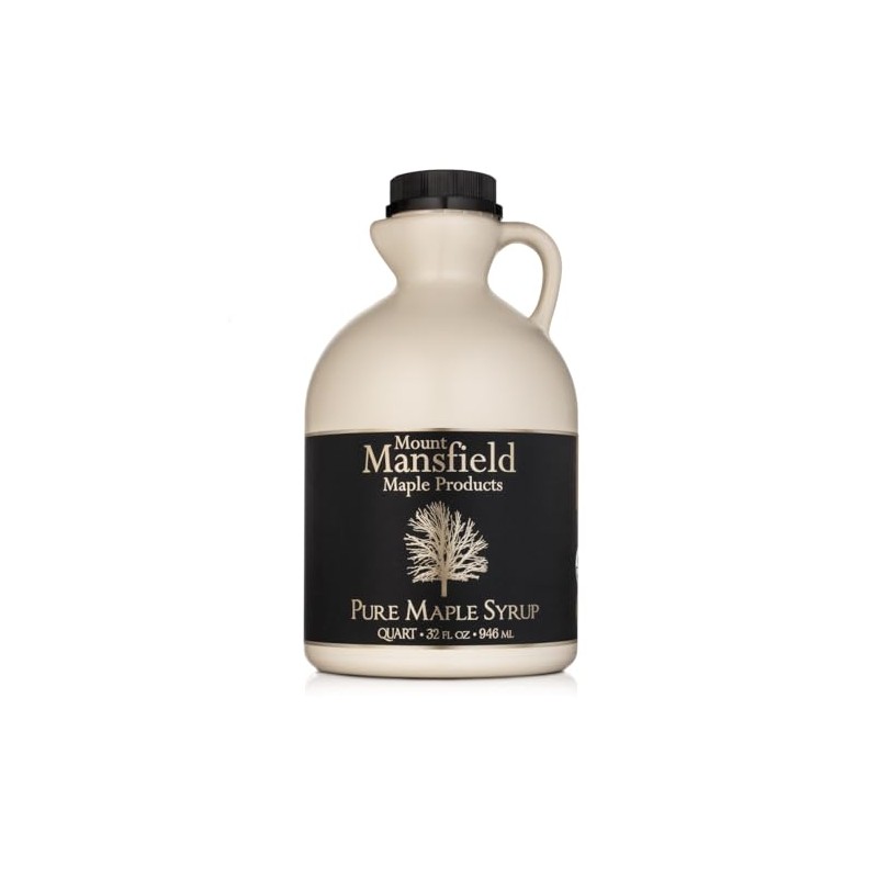 Mansfield Maple Certified Organic Pure Vermont Maple Syrup in Plastic