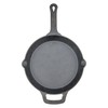 WINCO Cast Iron Skillet, Black