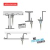 Everflow 8031925-25 1/2" Screw Vertical Threaded Rod Anchor Designed for