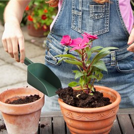 Garden Spade - Small Hand Shovel,Gardening Trowels for Indoor Home Farming Vegetable Fruit Grass Sod Beds Houseplant Nursery Kids Women Fathers Beginners