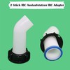 Bekindpro 2 Stück IBC Auslaufstutzen Auslauftülle IBC Adapter S60x6 Grobgewinde