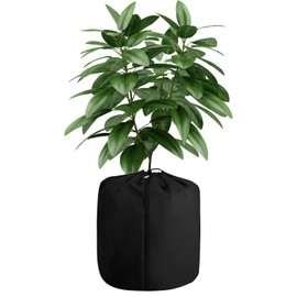 SilverChry Plant Protection Bag, Plant Roots Keep Warm, Plant Protection Winter Tub, Thermal Winter Protection Plants, Winter Drawstring Plant Covers, Root Winter Protection