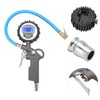 Digital Tire Inflator Pressure Gauge Backlight 0‑230PSI Zinc Alloy Meter