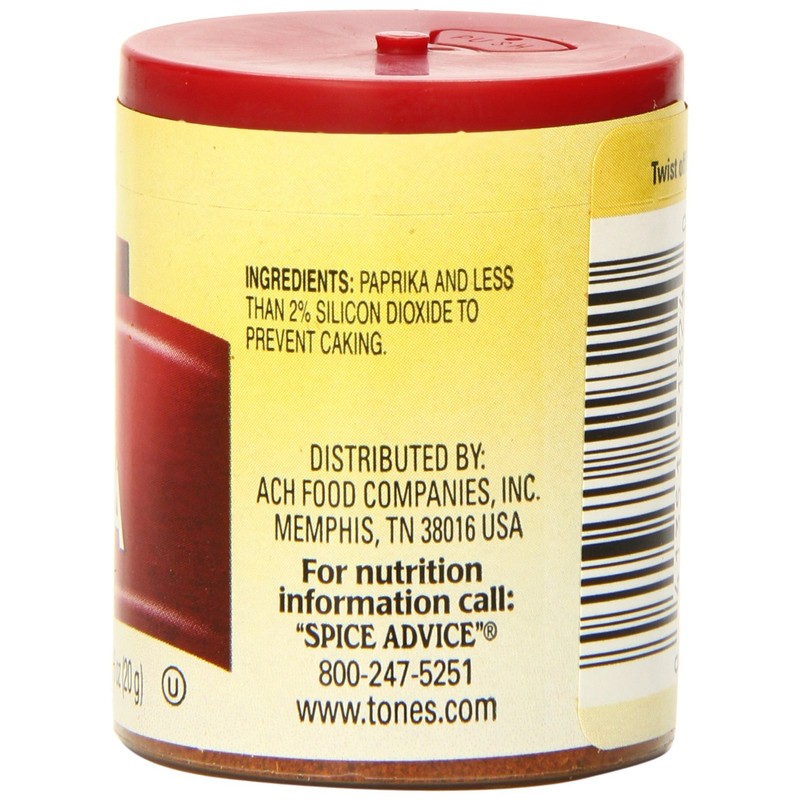 Tone's Mini's Paprika, Spanish, 0.70 Ounce (Pack of 6)