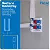 ICC 2 Port Surface Mount Box in White, Works with