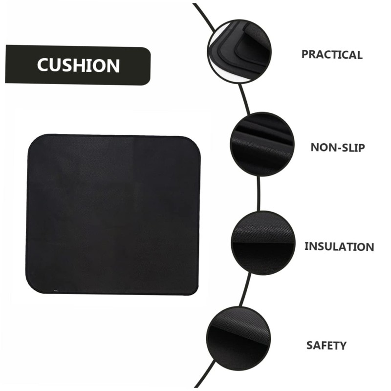 BESPORTBLE Portable Fireproof Blanket BBQ Heat Mat Outdoor Mats Insulation