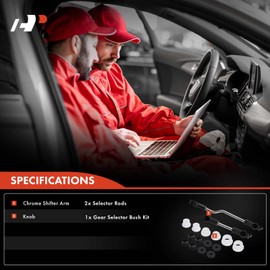 A-Premium Transmission Shifter Stub Kit Compatible with Volkswagen Jetta Golf MK1 CONVERTIBLE GTI, with 5 Speed Gearbox Only